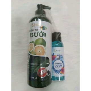(CÓ QUÀ)DẦU GỘI XẢ BƯỞI 500ML 2IN1 (CAM KẾT HÀNG CÔNG TY CHÍNH HÃNG)