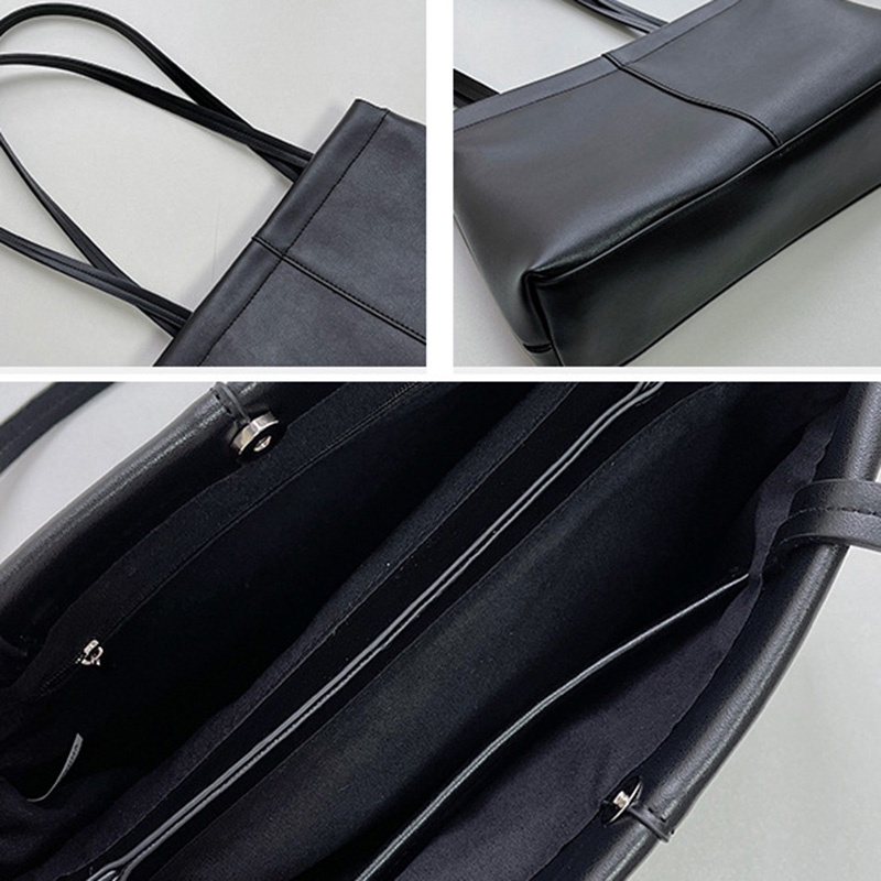 IELGY Túi Đeo Vai Cỡ Lớn Mềm Mại Thiết Kế Đơn Giản Thời Trang Hàn Quốc Cho Nữ