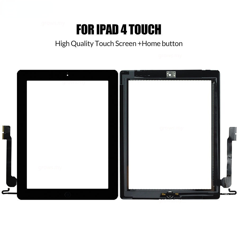 Màn Hình Cảm Ứng Lcd Bằng Kính Thay Thế Chuyên Dụng Cho iPad 4 A1458 A1459 A1460