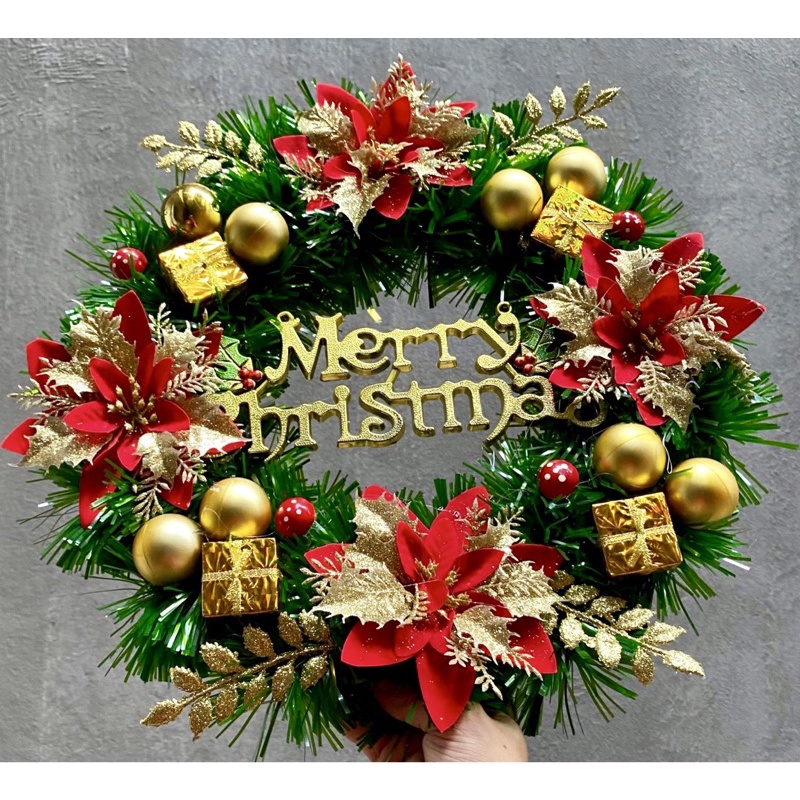 Vòng Nguyệt Quế Giáng Sinh, Noel Trang Trí Nhà, Cây Thông Cao Cấp