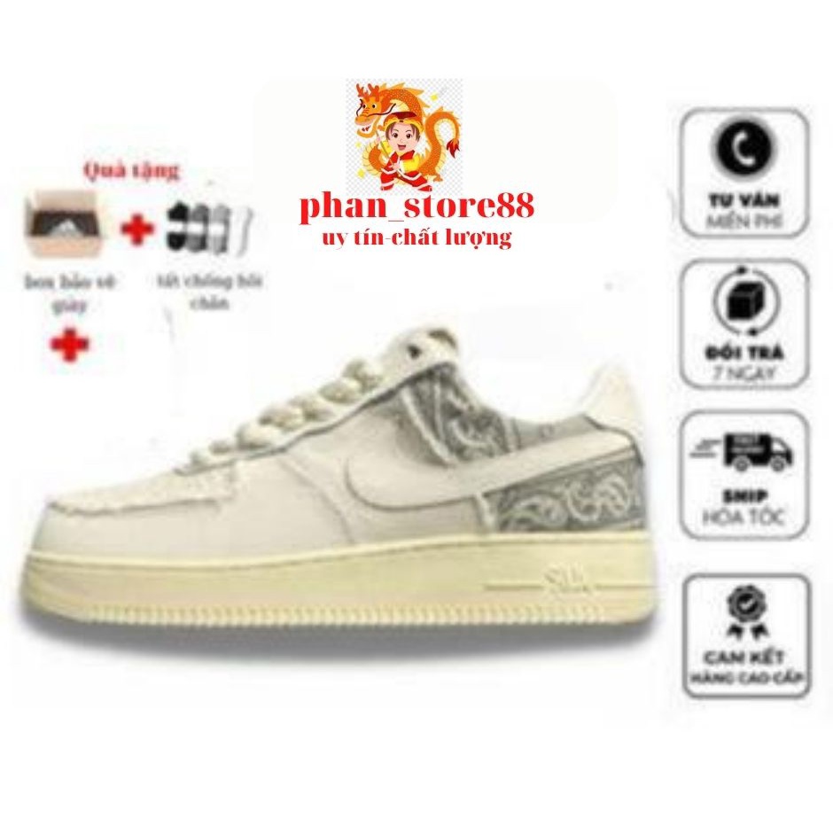 Giày af1 bigbang hàng quảng châu mạnh mẽ khỏe khoắn họa tiết shop