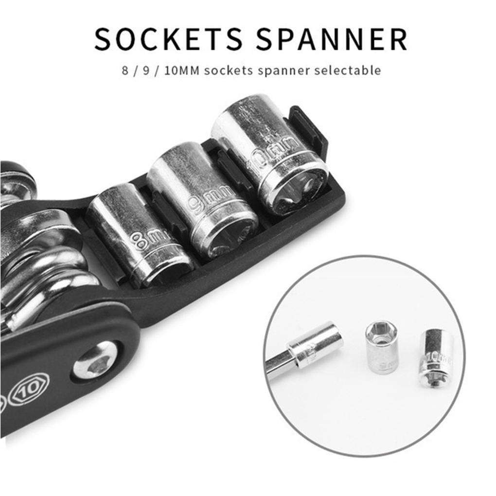 Bộ Dụng Cụ Sửa Xe Đạp 15 Trong 1