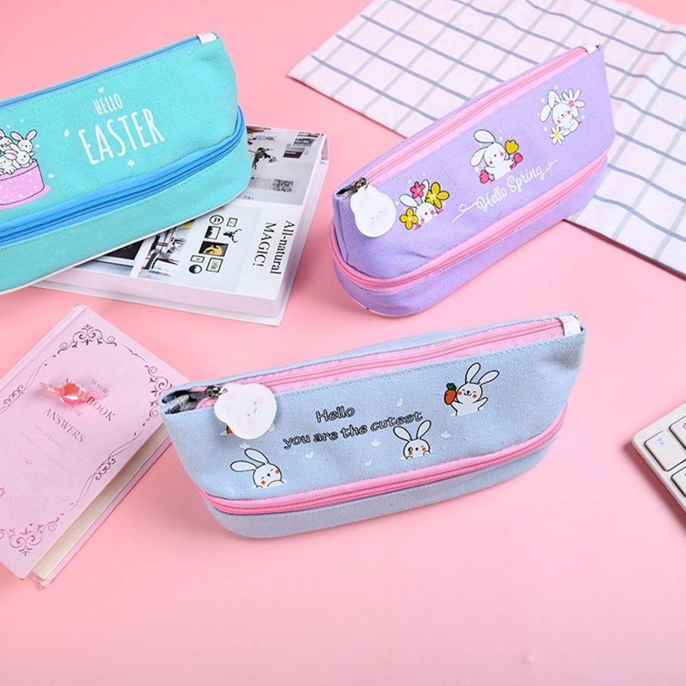 CHOOKEY Túi Đựng Bút Cỡ Lớn Thiết Kế Dễ Thương Sáng Tạo