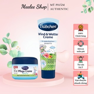 Kem Dưỡng Da Chống Nẻ Dưỡng Ẩm Toàn Thân Bübchen Wind & Wetter,pflege Creme - Chính Hãng Đức