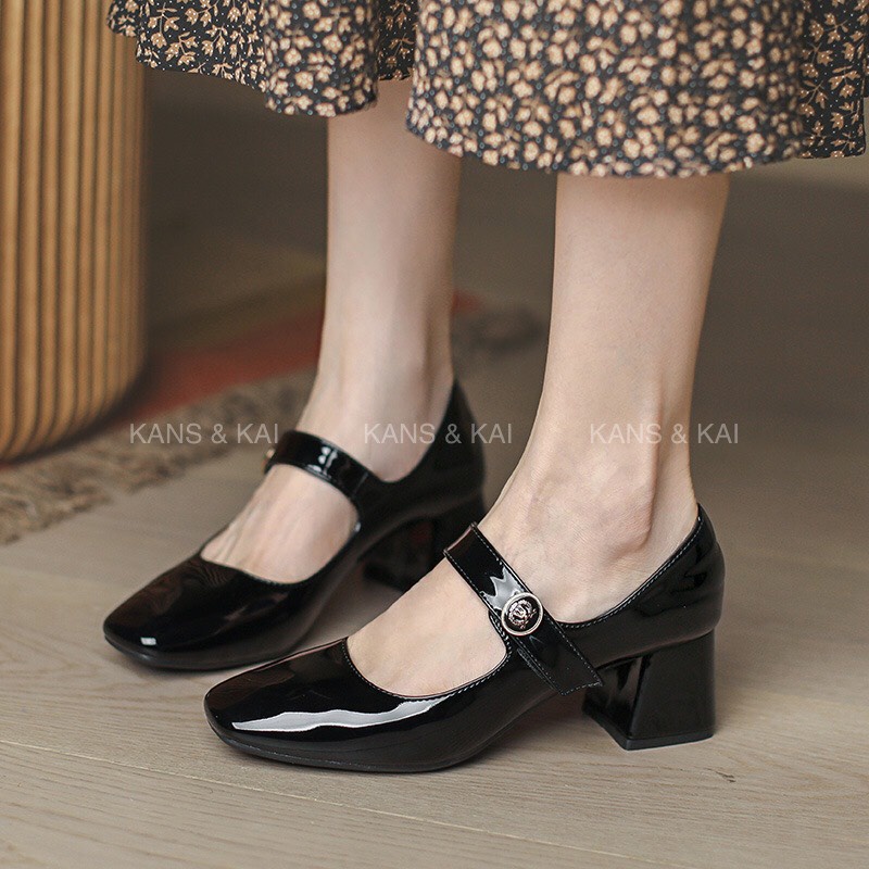 Giày mary jane nữ phong cách Hàn Quốc 8888-6