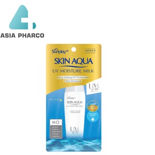 Sunplay Skin Aqua UV Moisture Milk SPF50+, PA++++: Sữa chống nắng dưỡng da, giữ ẩm