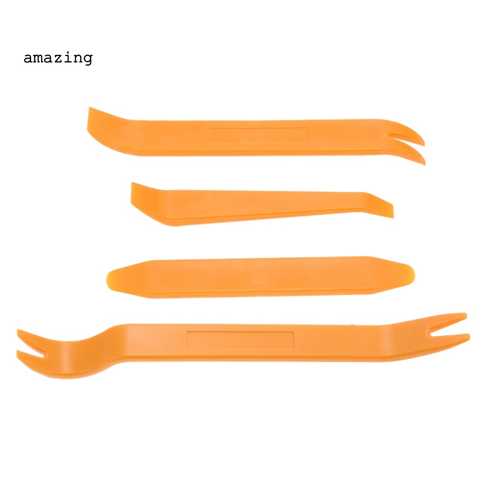 Set 4 Dụng Cụ Tháo Gỡ Radio Cho Cửa Xe Hơi