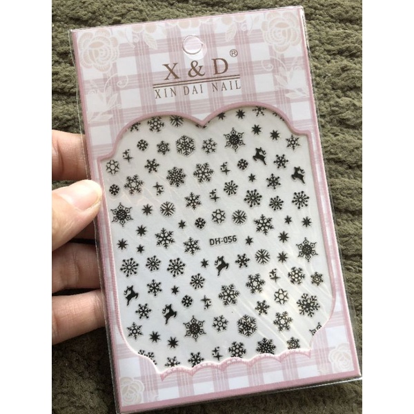 Các Mẫu Sticker BÔNG TUYẾT Noel❄❄❄☃️☃️☃️