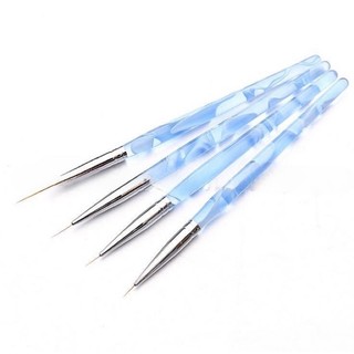 Bộ cọ râu 4 cây vẽ móng tay chân