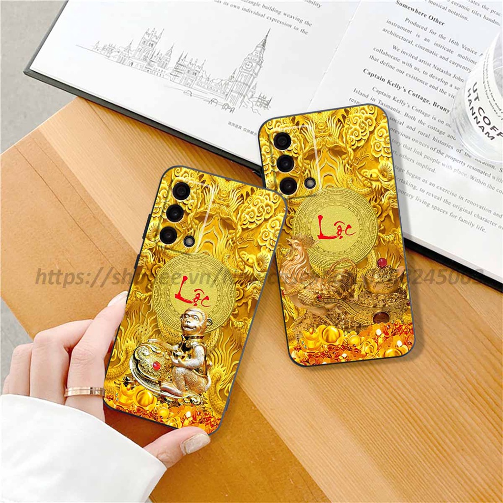 Ốp Oppo A74 / A95 4G / A94 / A54 4G / A54 5G in hình 12 Con Giáp Tài Lộc 3D