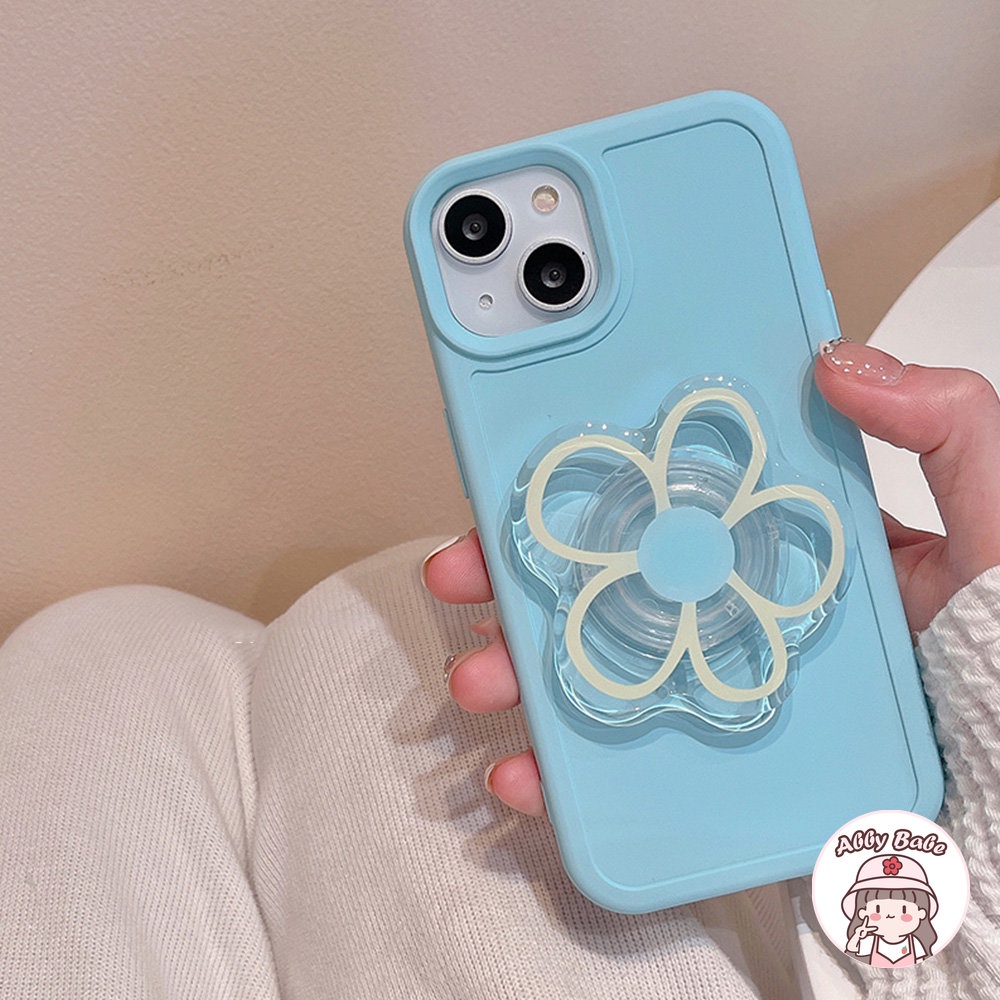 Ốp Điện Thoại Silicone Mềm Họa Tiết Hoa Đơn Giản Chống Mồ Hôi Cho IPhone 14 Pro Max 11 7Plus 13 12 11 Pro Max X XS