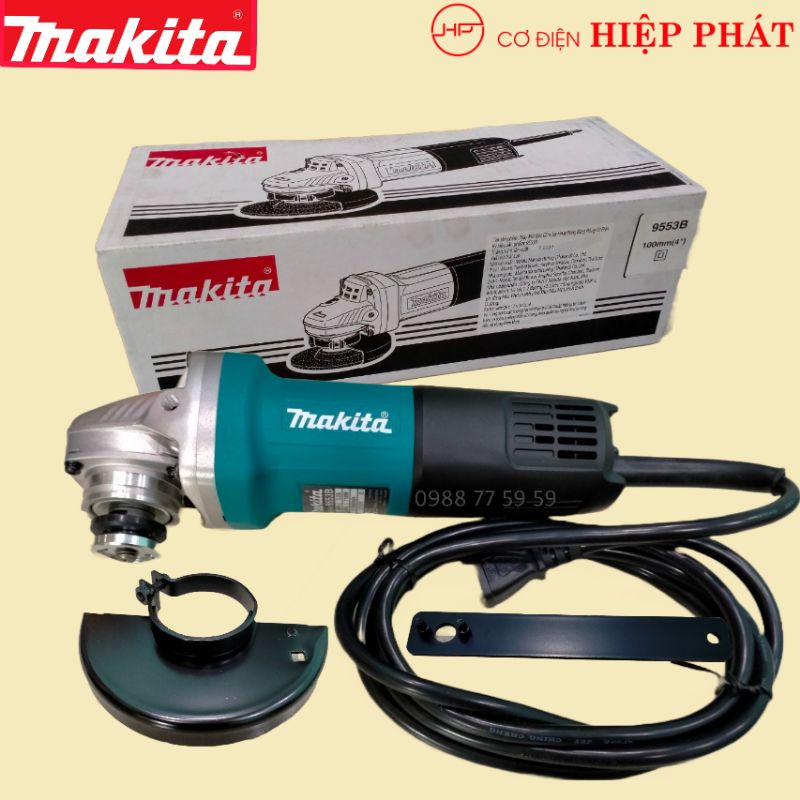 Máy mài góc, máy cắt cầm tay 1 tấc Makita 9553B chính hãng