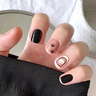 Nailbox móng úp móng giả thiết kế chó cún dễ thương