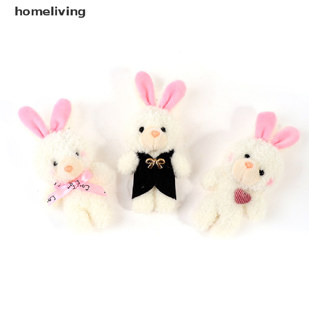 Thỏ Nhồi Bông Màu Trắng Mềm Mại Đáng Yêu