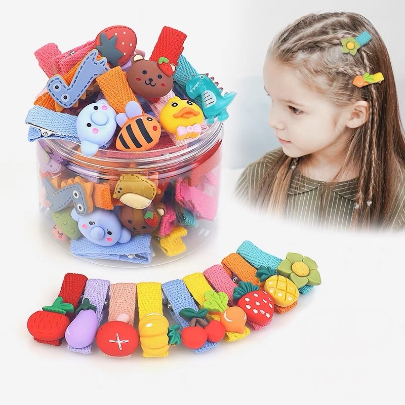 Phụ kiện tóc trẻ em dễ thương cô gái nhỏ công chúa nhỏ đầu dây tóc vòng cô gái kẹp tóc băng cao su băng đô