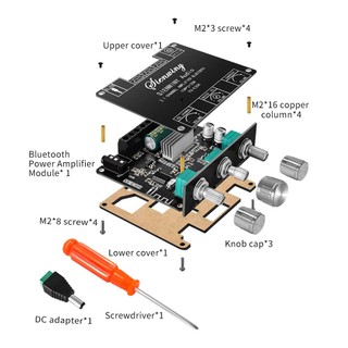 Bảng Mạch Khuếch Đại Âm Thanh Bluetooth Pcbfun YS-E30H 2.1CH