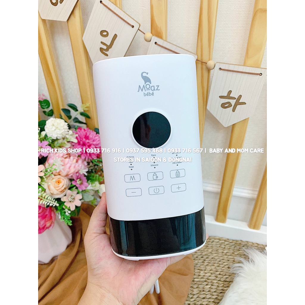 Máy hâm sữa siêu tốc Moazbebe MB033