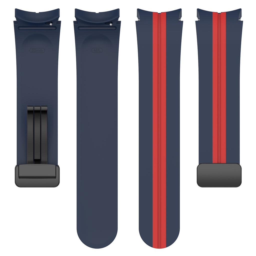 Dây Đeo Silicone Khóa Nam Châm Cho Đồng Hồ Thông Minh Samsung Galaxy Watch 5 / 4 44mm 40mm / Watch5 Pro 4 Classic 42 46mm