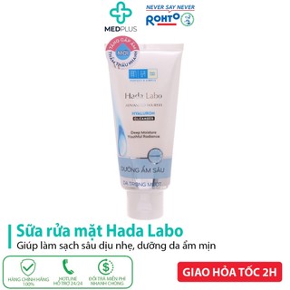 Sữa Rửa Mặt Dưỡng Ẩm Tối Ưu Hada Labo Advanced Nourish Hyaluron Cleanser 80g