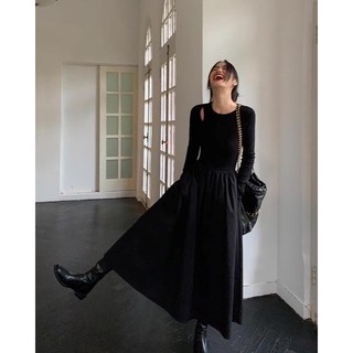 Đầm midi dài cut-out (ảnh thật/ có sẵn)