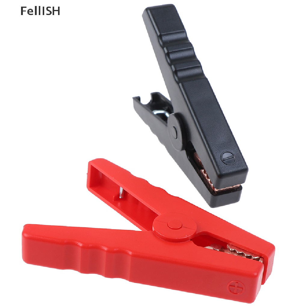 Bộ 2 Kẹp Cá Sấu Cỡ Lớn 100a Tiện Dụng Cho Xe Hơi 439br