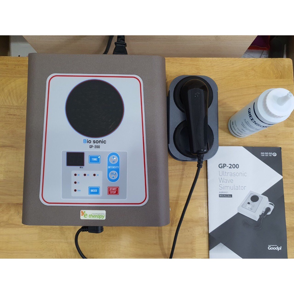 Máy siêu âm trị liệu hàn quốc GP200- Hổ trợ đau cấp, mãn tính, thông tắc tia sữa