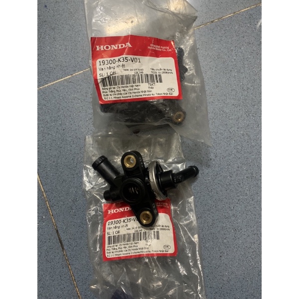 Van hằng nhiệt Ab 125/Lead 125/Vario/ PCX/ SH VN/SH mode/ Click 125 ZIN Hãng HONDA