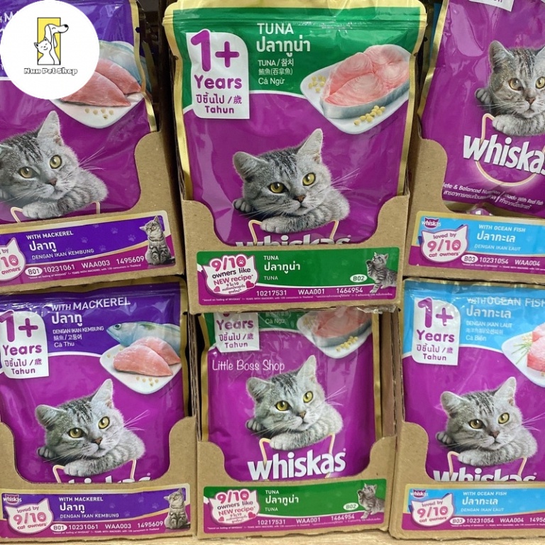 Pate WHISKAS cho mèo 🐱🐈🐱