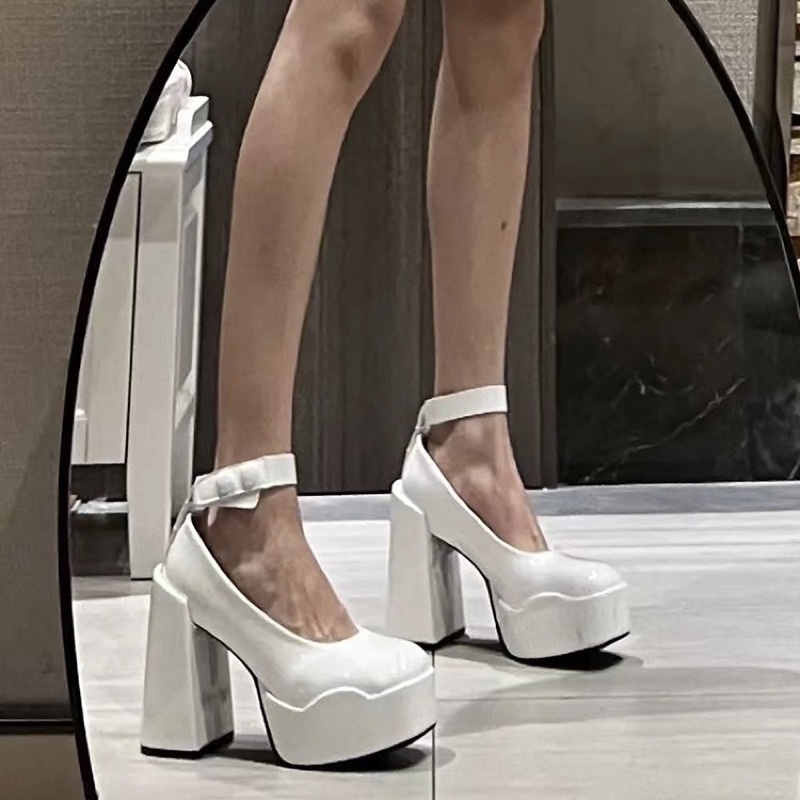 GIÀY CAO GÓT A13 ĐẾ CAO 13CM CÓ QUAI