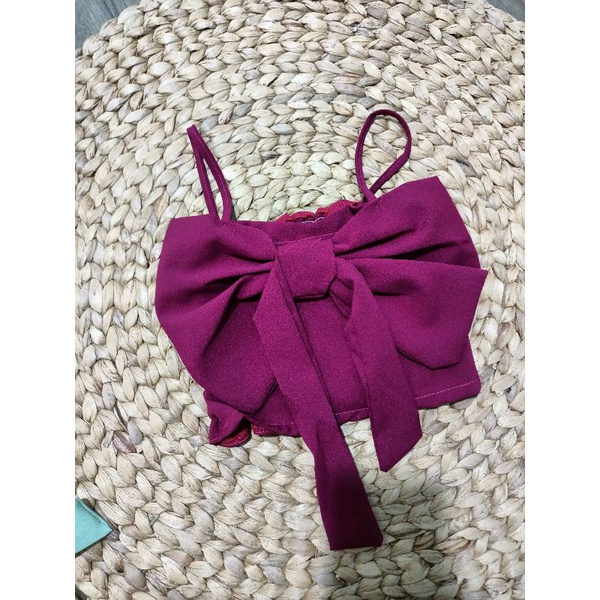 Áo Dây Nơ Bé Gái