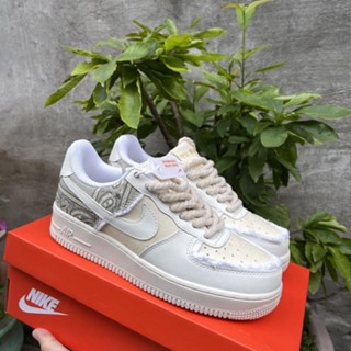 Giày sneaker af1 dây thừng fullbox, Giày thể thao nam nữ af1 cổ thấp hot trend - Olasneaker