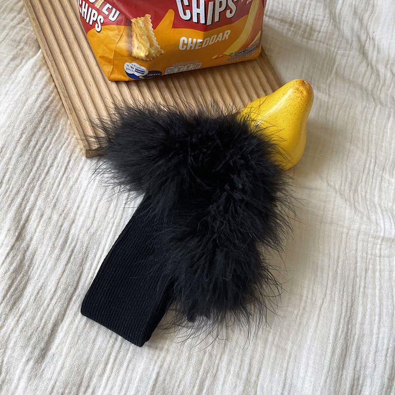 Vớ cotton Phối Ren Lông Vũ Thời Trang Thu Đông Cho Bé Gái