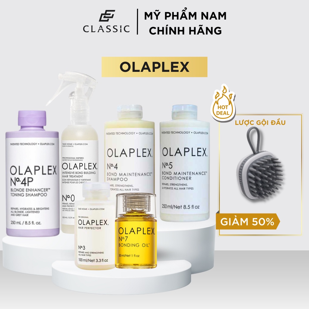 Bộ sản phẩm chăm sóc tóc chuyên sâu OLAPLEX