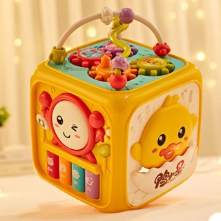 Hộp đồ chơi âm nhạc đa năng thả hình khối cho bé có nhạc vui nhộn
