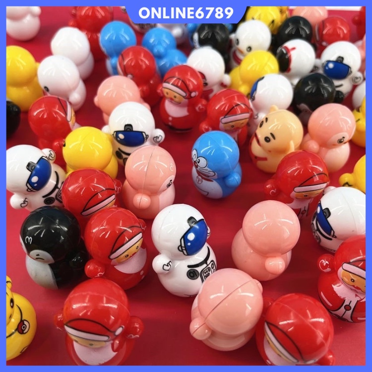 Con lật đật mini, đồ chơi lật đật mini cute, dễ thường dùng để trang trí bàn làm việc pc, đồ chơi cho bé