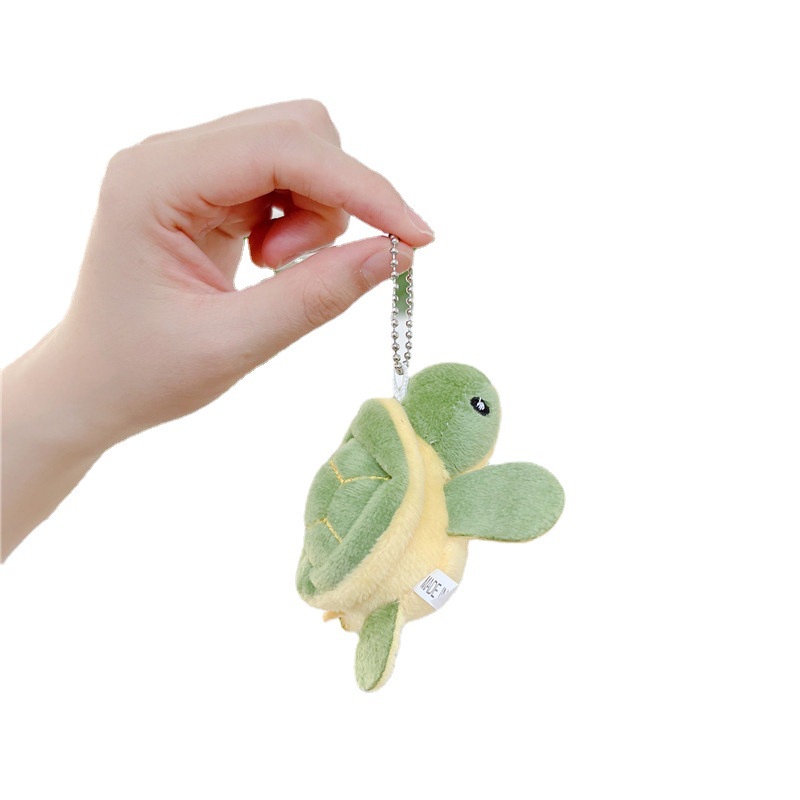 Móc Khóa Hình Rùa Nhồi Bông Dễ Thương