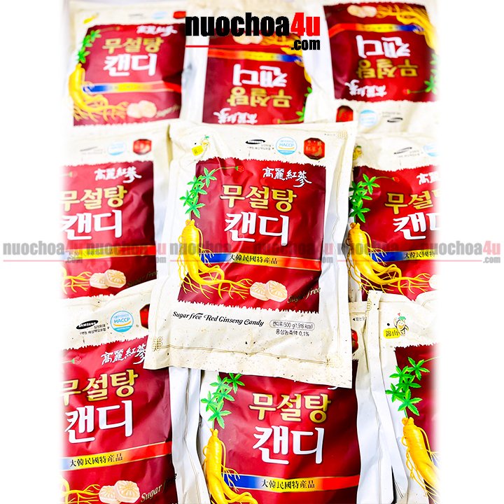 Kẹo Sâm Không Đường KOREAN RED GINSENG - 500g thumbnail