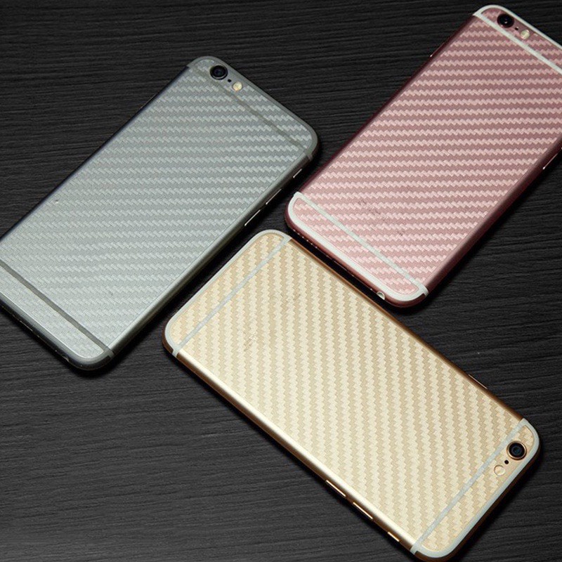 Miếng dán lưng đt ip vân cacbon, dán chống trơn trượt, che vết xước