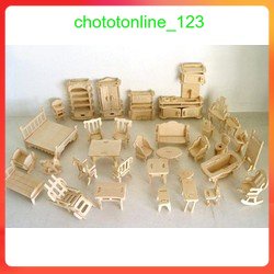 Mô Hình Lắp Ghép Gỗ 3d - Bct-12