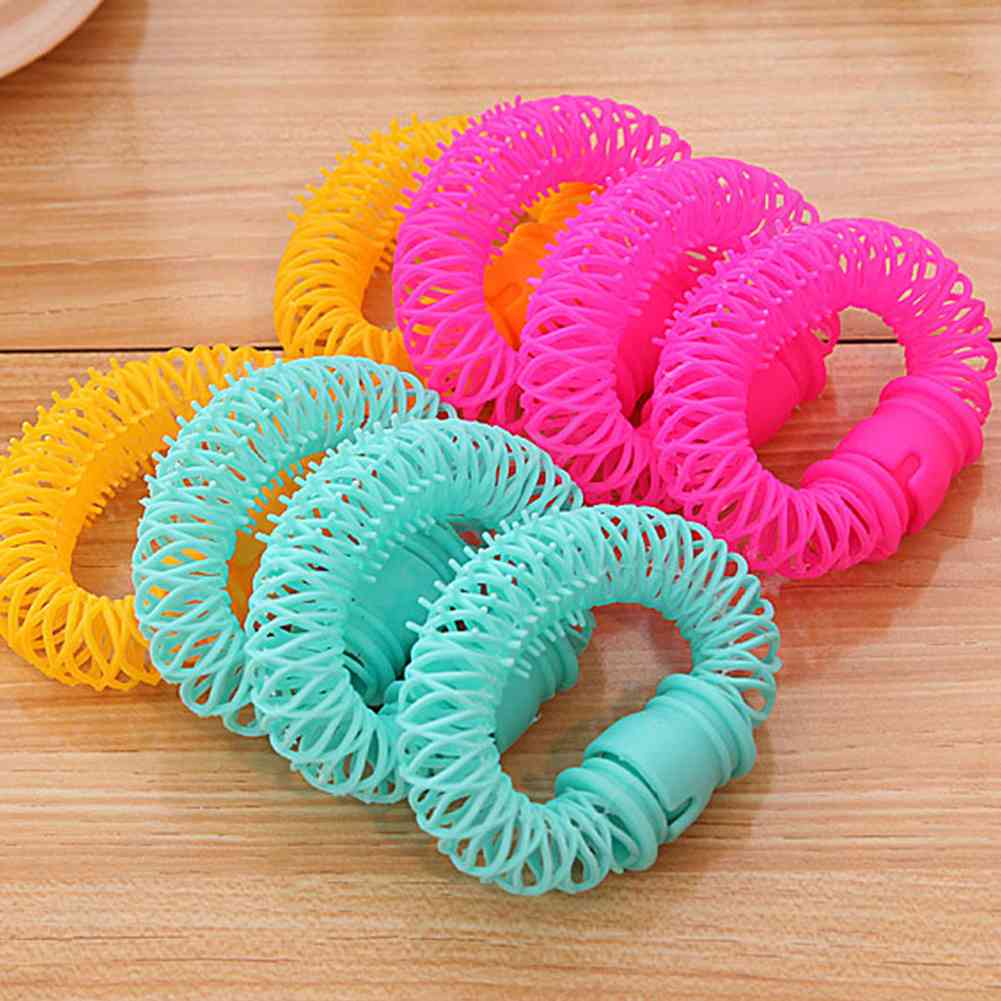 Máy Uốn Tóc Không Dùng Nhiệt Hình Bánh Donut Tiện Dụng
