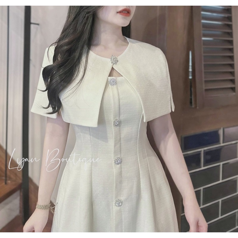 Set áo + váy 2 dây