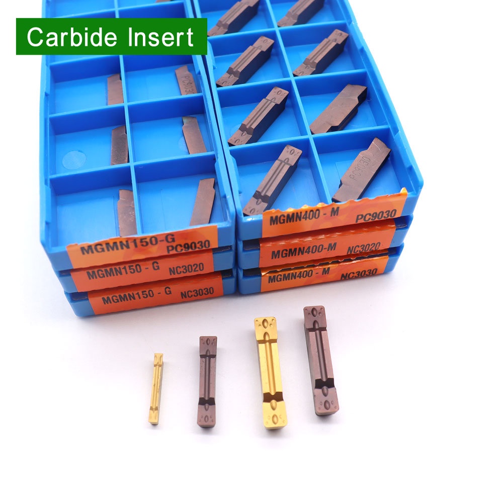 10 Chiếc MGMN150 MGMN200 MGMN300 MGMN400 MGMN500 NC3020 NC3030 PC9030 Grooving Biến Chèn Cho Giá Đỡ 