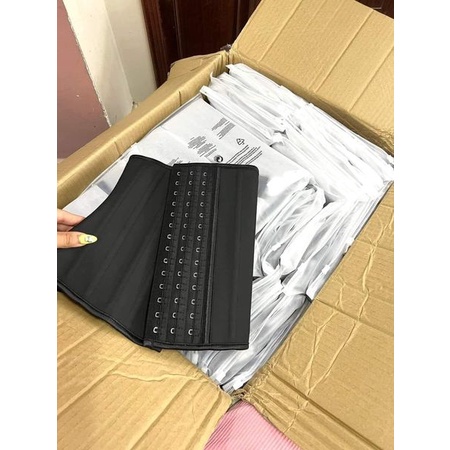 Đai Latex 25 Xương Ytalia Mã 25G dáng chuẩn , gen nịt bụng (Đai Latex 29 cm)