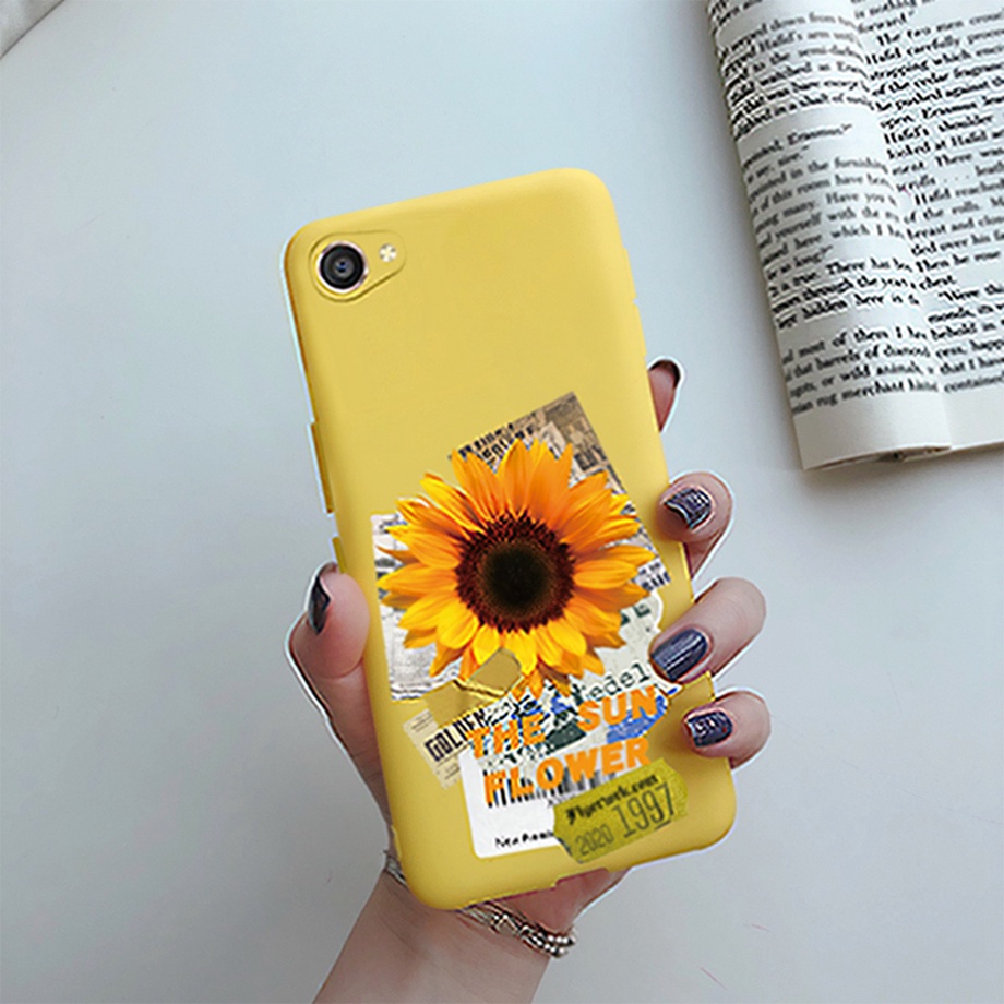 Ốp Điện Thoại Bằng Silicon Màu Kẹo Cho Vivo Y55 Y55s Y55a Y55l 1603 1610 Y55 Y 55