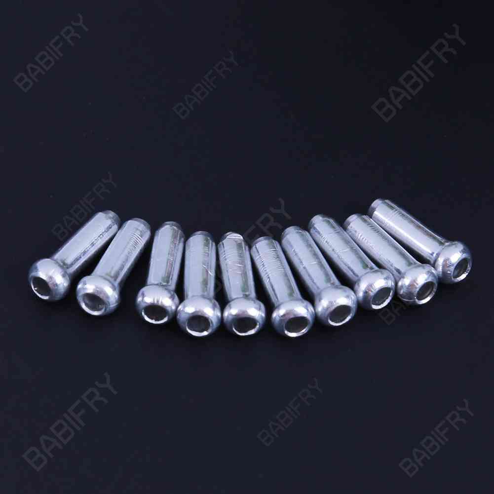 Set 100 Đầu Bịt Dây Phanh Xe Đạp Bằng Nhôm