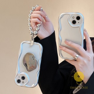 Case For iPhone 14 Pro Max [Matte Silver with Chain Pop Stand] Phone Case For iPhone 14 Pro Max Plus 13 12 Mini 11 X XS Max XR SE 8 7 Aesthetic Ins Newest Fashion Korean Style Retro Classic Cute Cartoon Couple Shockproof Protective TPU Cover Shell