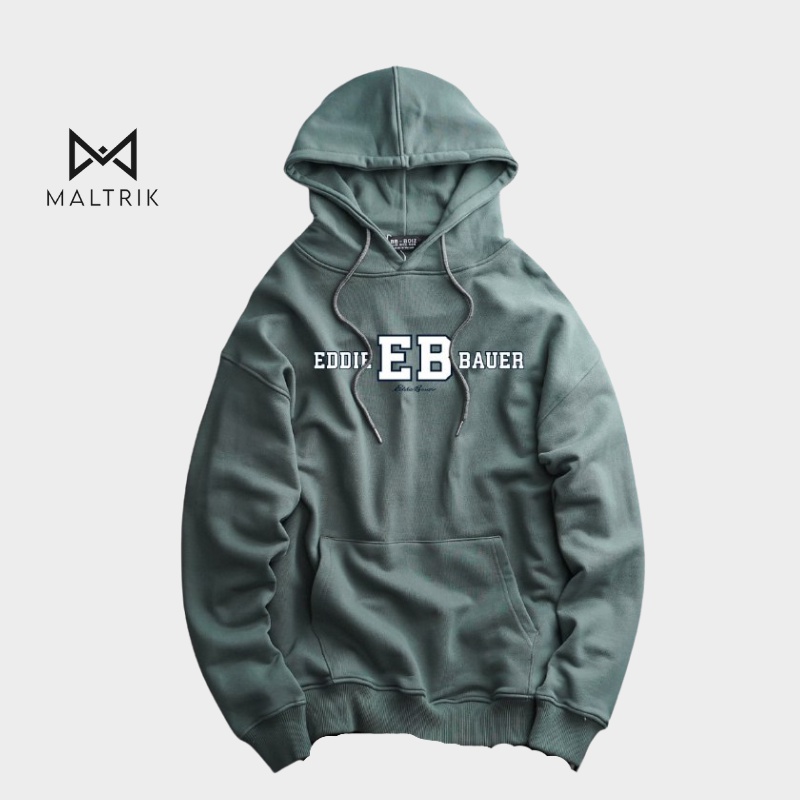 Áo hoodie nam nữ oversize Maltrik, áo khoác nỉ có mũ form rộng chất liệu dày dặn có size lớn đến 130kg