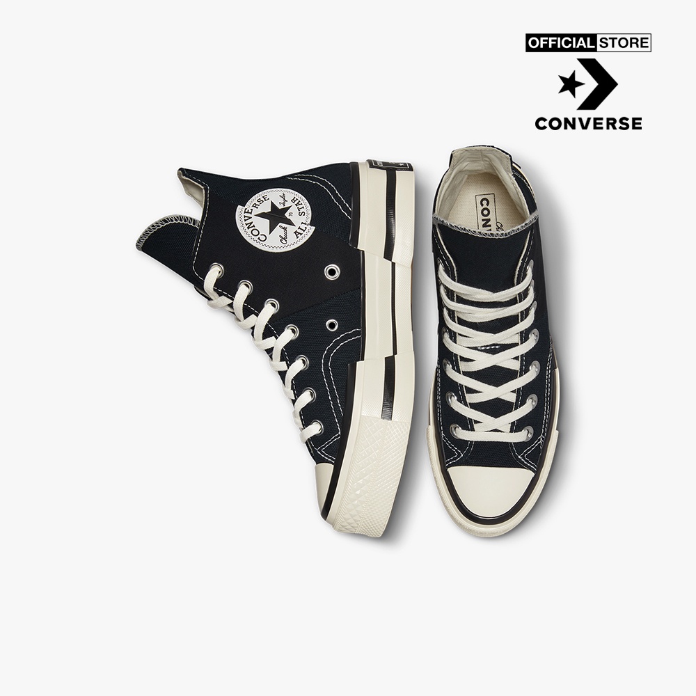 CONVERSE - Giày sneakers cổ cao unisex Chuck Taylor All Star 1970s Plus A00916C-0050_BLACK