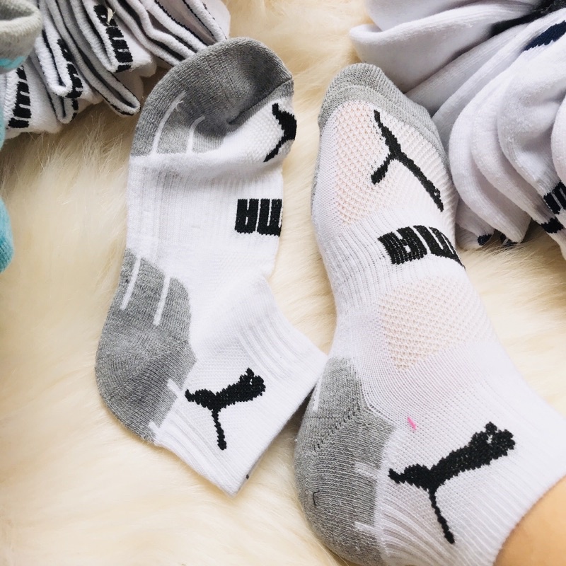 Tất xuất dư ⚡ GIÁ HỦY DIỆT ⚡Set 10 Đôi Tất Nam PUMA Kháng Khuẩn Chống Hôi Chân Hàng VNXK