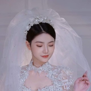 Set bờm xà cừ kèm khuyên